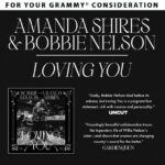 Willie Nelson Instagram - For Your Grammy Consideration: “Loving You” @amandapearlshires & Bobbie Nelson