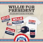 Willie Nelson Instagram - New Willie merch alert 🚨 Shop these new drops and more at willienelson.com now!