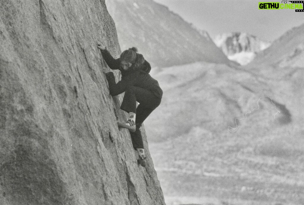 Willow Shields Instagram - Climbing in Bishop CA on 35mm black and white film🏔️