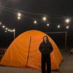 Willow Shields Instagram – A weekend in Hueco Tanks baby 

Tent: @backcountry 
Climbing shoes: @madrockclimbing 
Approach shoes: @scarpaspa