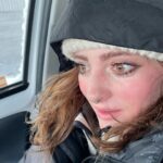 Willow Shields Instagram – First 48 hours in Iceland• stuck in a horrible blizzard, took us over 6 hours to dig ourselves out, learned to use tractors, got shocked by an electric gate, slipped on the ice, and only ate a bag of chips and soup. But also met 3 week old puppies, beautiful horses, and wonderful people. 🫶🏻