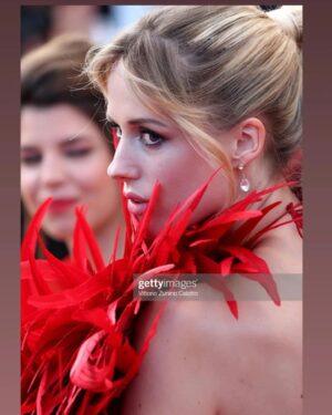 Wilma Elles Instagram - Premiere of "The Pot-au-Feu" at the 76. Cannes Film festival wearing @lena_erziak ❤️Haute Couture Dress being styled by @mephistophelesproductions ❤️
Make up by @carineparisparis Hair by @shery_hair_makeup_artist &@alex.von.trentini 
🙏🙏🙏
Also Thank you too @vanityfair 
@festivaldecannes #cannes #filmfestival #hautecouture #gala #redcarpet #premiere #wilmaelles #wilmaelles1 #heidiklum @heidiklum