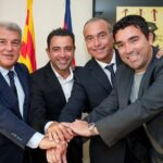 Xavi Hernández Instagram - Feliç de continuar treballant en aquest projecte. Gràcies a l’afició i el Club per fer-nos confiança. Seguim amb més il.lusió que mai! 💪🏻💙❤️ Visca el Barça! #Projecte #Estabilitat #Confiança #Il-lusió ___ Feliz de seguir trabajando en este proyecto. Gracias a la afición y al Club por darnos su confianza. ¡Seguimos con más ilusión que nunca! 💪🏻💙❤️ Visca el Barça! #Proyecto #Estabilidad #Confianza #Ilusión ___ Happy to continue working on this project. Thanks to the fans and the Club for giving us their trust. We continue with more enthusiasm than ever! 💪🏻💙❤️ Visca el Barça! #Project #Stability #Trust #Enthusiasm