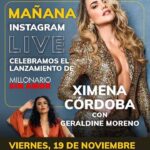 Ximena Córdoba Instagram - No te pierdas esta entrevista de mi próxima película #millonariosinamor @streampantaya