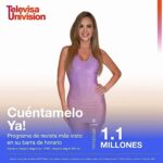 Ximena Córdoba Instagram – Que bendición estar en uno de los programas más vistos de méxico 
@cuentameloyaof de lunes a viernes 12 pm 
Sábado 11 por @canalestrellas