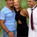 Ximena Córdoba Instagram - Recordando cuando estos artistas super grandes estaban bailando El Weather conmigo♥️☀️⚡️ #repost • @despiertamerica ¡Parece que fue ayer! Recordamos cuando @antoniobanderasoficial bailó el "weather" con @ximenacordoba ella misma lo recuerda.