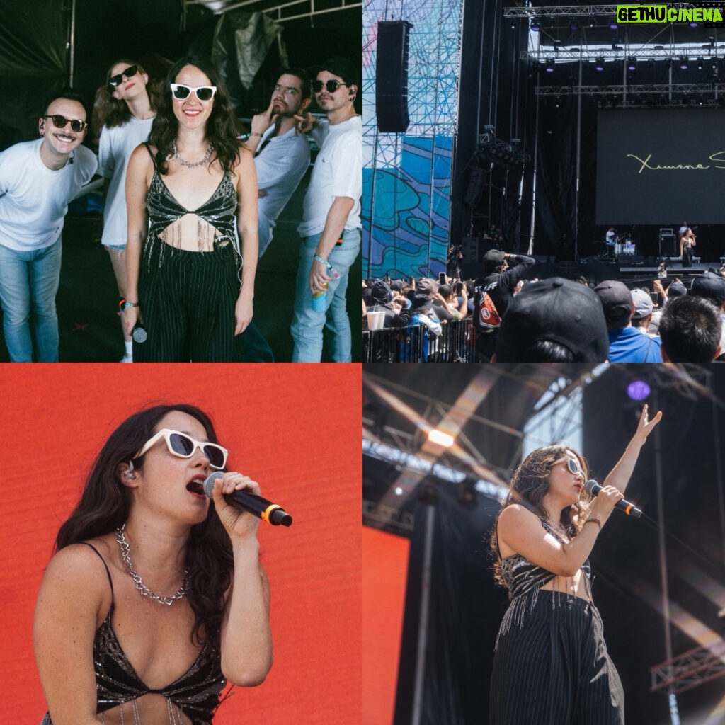 Ximena Sariñana Instagram - Querétaro, estuviste muy lindo. No puedo esperar para volver 💙 @festivalcity.mx 📷 @apanauu