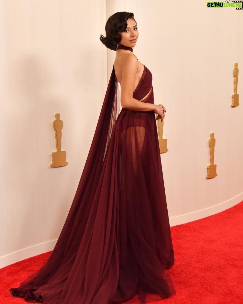 Xochitl Gomez Instagram - Presenting the Oscars on film 🎞️