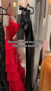 Xochitl Gomez Instagram - Yoooo, I’m going to the OSCARS! Red Carpet fitting thoughts??? Watch the Oscars Live Sunday, March 10 4PM PST/7PM EST #Oscars #Oscars2024 #AcademyPartner
