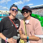 Xolo Mariduena Instagram - First F1 race was incredible. Thank you @cashapp @visa_us for taking these two Mexicans to go see our favorite Mexican behind the wheel…FATHER CHECO.
