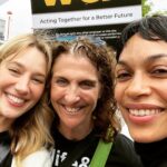 Yael Grobglas Instagram - These people are just the best and I love them with my whole ♥️ #wgastrong #sagaftra