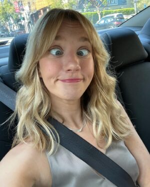 Yael Grobglas Instagram - The face of someone running very late and whose Uber driver is scared of the street itself.