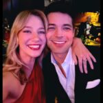 Yael Grobglas Instagram - Partying and celebrating my brilliant friend @jeremymjordan in #spinninggoldmovie @spinninggoldmovie !