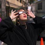 Yael Grobglas Instagram – Mandatory eclipse pic
