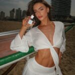 Yael Shelbia Instagram - Velvet white @spring.perfume My favoriteeeee 🤍
