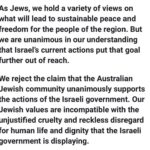Yael Stone Instagram – I am a secular Australian Jew and I have signed this open letter. 
The land in the Middle East has number of touchstones for my family, my name is drawn from those connections. But I have never set foot there, I never felt I had the capacity to hold so many conflicting notions and visit with a clear heart. This war is vast and deep, historically ancient, complex and wrought with pain – all beyond the scope of my comprehension. But I do know this, the current violence is taking us further and further from peace. And peace must surely be our purpose.##### IMPORTANT ADDITION = For those of you posting flags in connection to my post, respectfully, I ask you not to. I do not stand for ‘a side’ or behind any flag that is well beyond my comprehension let alone my identity. That is tribalism at work – that seeks to divide, a world where you have to choose a side (and continue the battle footing). With this post I support peace – which practically is a long and delicate process – that will not involve little me or most of us in social media land. My post is a simple statement that first step towards peace seems to be the cessation of violence. This includes a release of hostages which is stated clearly in the letter.