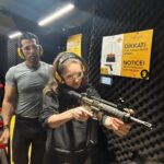 Yasemin Kay Allen Instagram - Training day w/ bae @amerikaliaynasiz 🌹 🎯 🧿 🚨