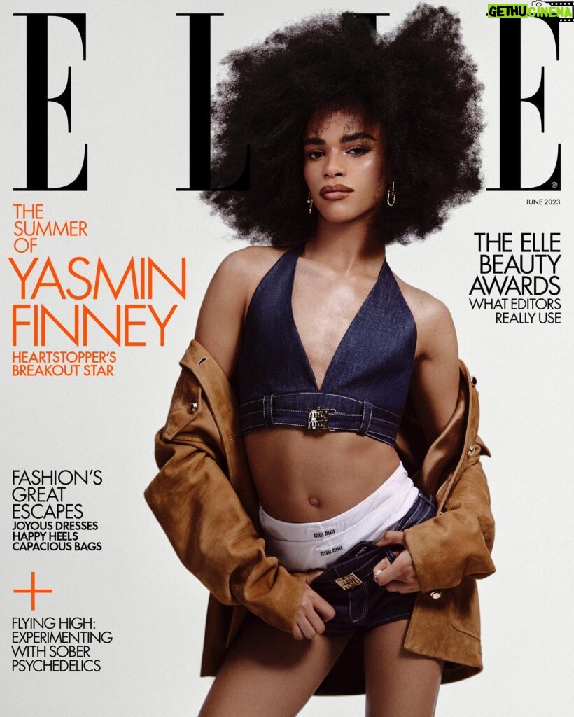 Yasmin Finney Instagram - ‘If you have to rely on other people’s validation you’re not going to survive in this world.’ Read the full article on the @elleuk website. It’s been a dream come true working with the amazing @kenyahunt & @elleuk Family Thank you for making what I used to dream about a reality. Also a huge thank you to the amazing team involved: Styling @georgmedley Photographer @maltoni Make-up @monaleannemakeup Hair @issacvpoleon Nails @robbietomkins Creative Director @tom_houseofusher Interview @lottejeffs @yslbeauty Wearing @miumiu & @tiffanyandco