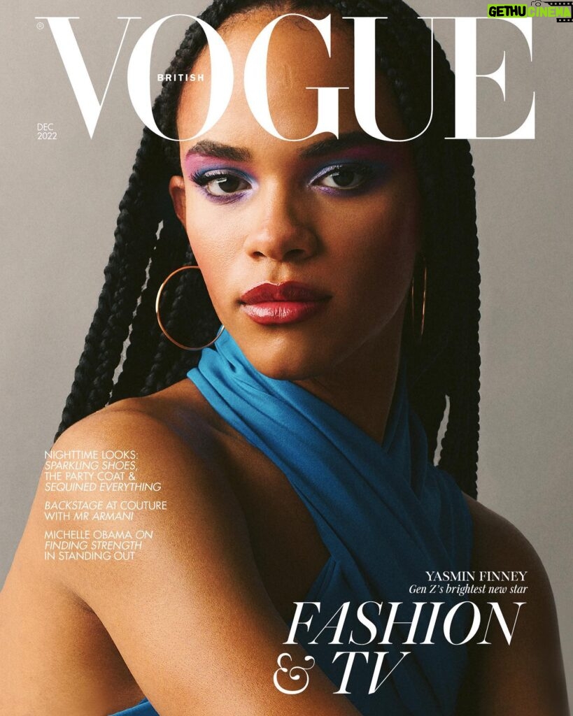 Yasmin Finney Instagram - Ladies & Gentlemen… My @britishvogue Cover I wish I could go back in time to tell 16 year old yaz that It will all be okay… You Are Worth It & Your trans Identity wont hold you back… You will set your own destiny Thank you to @edward_enninful and the whole vogue team for making this a reality! December 2022 Issue Styled By @jackborkett Photography By @scotttrindle Makeup By @vass_theotokis Hair By @eugenesouleiman