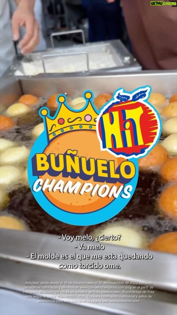 Yedinson Flórez Instagram - Seguro eres un buñuelo para preparar buñuelos, pero no para comérterlos. Participa en Buñuelo Champions 🏆 y ayúdanos a encontrar la panadería con los mejores buñuelos del país. ​🇨🇴 ​#HitBuñueloChampions #BuñueloCampions #hitbuñuelo #buñuelos #hit #refrescoshit #Lokillo