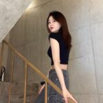Yeo Joo-ha Instagram - Flashlight 터트렸을때랑~ 안터트렸을때랑~ 잘장🌝