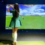 Yoon Bo-ra Instagram - 날씨와 너무 잘어울리는 더블플래그 ⛳️🌸 #광고 #doubleflag #더블플래그 #24ss @doubleflag_official