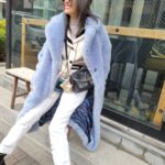 Yu Yamada Instagram – まだ少し寒いのでもこもこを♡
今のうちに温かいアウターいっぱい着なきゃ！！！

髪の毛トリートメントしてもらったのでサラサラです！

#coat @emporioarmani 
#jacket  @coel.official 
#pants  @coel.official とコラボさせてもらったやーつ❗まだまだ大活躍
#bag @chanelofficial