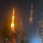 Yuka Itaya Instagram - だぼー東京タワー🗼 年末感出てきたね。風邪ひかないように気をつけようね。