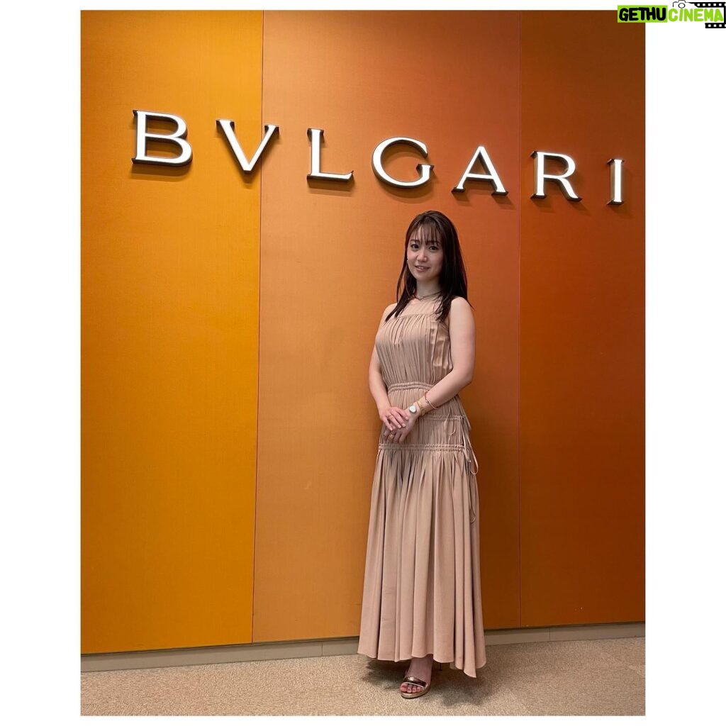 Yuko Oshima Instagram - Happy women’s day With BVLGARI beautiful jewelry💐 Dress: @numeroventuno #N°21 #internationalwomensday