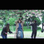 Yuriko Ishida Instagram - 資生堂のCM 「みんな，いい顔してる」の 撮影風景。 八重桜満開の都内の公園にて。 気持ちよさそうに自由に歩いて，とのことでした🐕 このCMを観ていると この三年間の日々と、ここから始まる 少しだけ新しい日々に、 様々な思いが押し寄せます 時間は戻せないけど、ここから先の日々がどうか、希望のかけらが散りばめられた 優しい日々でありますようにと心から願います。 #資生堂 #みんないい顔してる