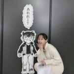 Yuuka Kageyama Instagram - #コナン30周年展 としちゃんと行ってきました👓🎀 大好きな名探偵コナンのこれまでがぎゅぎゅっと濃縮された至福の空間に、感動や興奮といった幼少期の懐かしい感情が蘇ってきました！ とにかく楽しくて幸せすぎました🌸 東京会場は池袋サンシャインシティで、全国各地でも開催されるとのことなのでぜひに☺︎ #ベルモットしか勝たん #早すぎる誕プレ代わりにコナン展 #映画も行こうね #conan #名探偵コナン