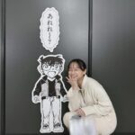 Yuuka Kageyama Instagram - #コナン30周年展 としちゃんと行ってきました👓🎀 大好きな名探偵コナンのこれまでがぎゅぎゅっと濃縮された至福の空間に、感動や興奮といった幼少期の懐かしい感情が蘇ってきました！ とにかく楽しくて幸せすぎました🌸 東京会場は池袋サンシャインシティで、全国各地でも開催されるとのことなのでぜひに☺︎ #ベルモットしか勝たん #早すぎる誕プレ代わりにコナン展 #映画も行こうね #conan #名探偵コナン