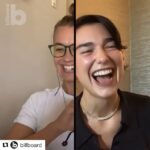 Yvonne Strahovski Instagram – Oh and @dualipa and I did this thing. No big deal. She claims she is the world’s biggest Handmaid’s Tale fan. I put her to the test 😜 @dualipa it was a pleasure meeting you ❤️ someone give this woman a trophy for watching The Handmaid’s Tale FOUR TIMES. Oh, & my super cute Tshirt by my bestie @_thecactusdream_ ❤️