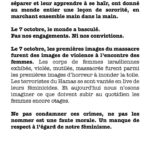 Zar Amir Ebrahimi Instagram - #Repost @guerrieres_paix_mvt ・・・ 📢 Retrouvez l’appel du 8 mars des Guerrières de la paix dans @lemondefr signé par plus de 50 femmes engagées pour la Paix, la Justice et les Droits des Femmes. Elles seront à nos côtés pour le RASSEMBLEMENT du 8 MARS prévu : 🗓️ ce vendredi à 18h30 📍parvis de l’hôtel de ville de Paris … Nous ne pouvons pas consentir à la déshumanisation de nos sœurs, d’où qu’elles viennent. La souffrance des unes ne relativise en rien celle des autres et nous devons être capables de les reconnaître toutes. Il est important que nous soyons aussi capables de nommer tous les crimes et d’être dans la solidarité face à l’horreur vécue par nos sœurs israéliennes et palestiniennes. Les femmes doivent être entendues, reconnues et impliquées. D’ailleurs, lorsqu’elles le sont, la paix advient plus rapidement et elle est plus stable et plus durable. Veiller au respect des droits des femmes partout est de notre responsabilité à toutes. Si une femme est opprimée, où qu’elle soit dans le monde, ce sont nos droits à toutes qui sont bafoués. Nous dénonçons ensemble les féminicides et les violences qui s’exercent contre les femmes, ici et partout… #GuerrieresDeLaPaix #Paix #Justice #DroitsDesFemmes #8Mars #AppeldesGuerrieres #lemonde