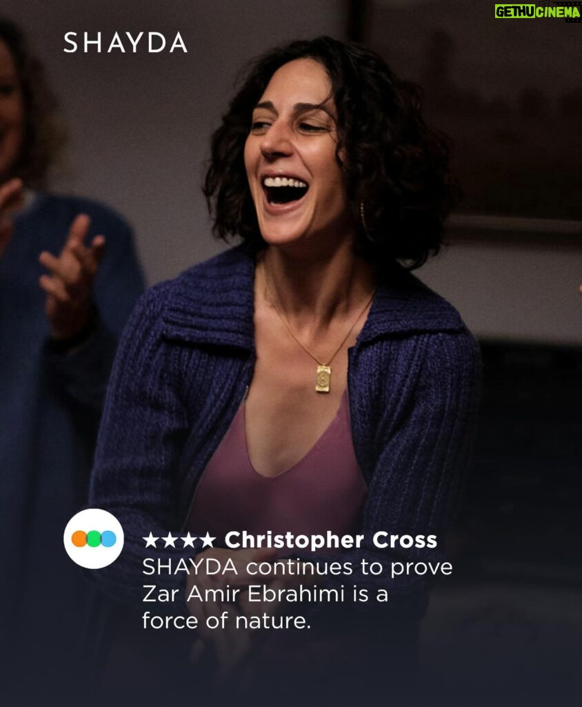 Zar Amir Ebrahimi Instagram - We are feeling the love from the @letterboxd community 💕 Thank you to everyone who has gone out to see #ShaydaFilm in cinemas. Keep spreading the word.