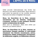 Zar Amir Ebrahimi Instagram - #Repost @guerrieres_paix_mvt ・・・ 📢 Retrouvez l’appel du 8 mars des Guerrières de la paix dans @lemondefr signé par plus de 50 femmes engagées pour la Paix, la Justice et les Droits des Femmes. Elles seront à nos côtés pour le RASSEMBLEMENT du 8 MARS prévu : 🗓️ ce vendredi à 18h30 📍parvis de l’hôtel de ville de Paris … Nous ne pouvons pas consentir à la déshumanisation de nos sœurs, d’où qu’elles viennent. La souffrance des unes ne relativise en rien celle des autres et nous devons être capables de les reconnaître toutes. Il est important que nous soyons aussi capables de nommer tous les crimes et d’être dans la solidarité face à l’horreur vécue par nos sœurs israéliennes et palestiniennes. Les femmes doivent être entendues, reconnues et impliquées. D’ailleurs, lorsqu’elles le sont, la paix advient plus rapidement et elle est plus stable et plus durable. Veiller au respect des droits des femmes partout est de notre responsabilité à toutes. Si une femme est opprimée, où qu’elle soit dans le monde, ce sont nos droits à toutes qui sont bafoués. Nous dénonçons ensemble les féminicides et les violences qui s’exercent contre les femmes, ici et partout… #GuerrieresDeLaPaix #Paix #Justice #DroitsDesFemmes #8Mars #AppeldesGuerrieres #lemonde