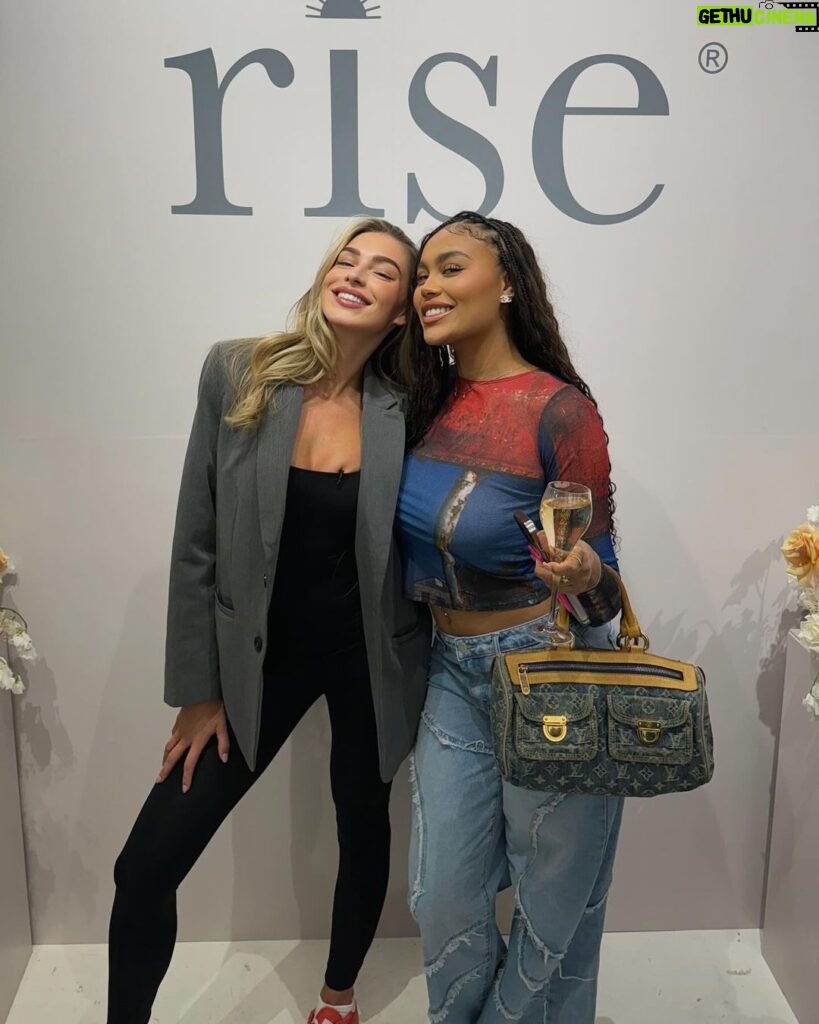 Zara McDermott Instagram - I’ll be honest, I never ever in my wildest dreams expected last night to be as amazing as it was. I cannot believe how many people showed up to support me, I am just lost for words. I was so nervous to do a launch event for RISE, but everyone had the best time😭🩷 I truly have the most amazing people around me🥺🫶🏻 and I got to give everyone a sneak peak as to what’s coming up, we are expanding, we are going bigger and better with product, fabrics, everything 🥹 & a massive thank you to all of you, my friends on social media for shopping & wearing RISE, and for loving it as much as you do already, even though the brand is really only just beginning!!🥺 thank you❤️