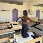 Zeta Morrison Instagram - Saying you do Pilates 💁🏾‍♀️ vs doing Pilates 😩 Although it’s become a trendy choice for fitness, when you have the right coach you fully understand why. Another day down with @embodypilatesla x @embodybycam If any of you ever want to join me at this studio let me know. I’ve never felt as good anywhere as I do here 🫶🏾🖤