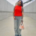 Zhavia Ward Instagram - @FashionNova 🔥🍊💥📙🧡