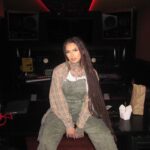 Zhavia Ward Instagram - A gem in the Studio 💎💎🦄🦄🎨