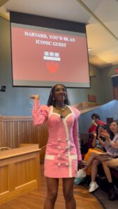 Ziwe Fumudoh Instagram - had such an iconic time giving a guest lecture at @harvardlaw ! 📸: _emutiye