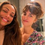 Zoe Saldaña Instagram - Happy Birthday @penelopecruzoficial You are kind and genuine through and through. And my God are you talented! I hope you were celebrated like the true Queen that you are! Te quiero mucho mujer