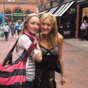 AJ Michalka Instagram - Happy 30th to my ☘️ kindred spirit. I love you Saoirse. (Here we are about 15 years ago, running around Castle Market in Dublin?)