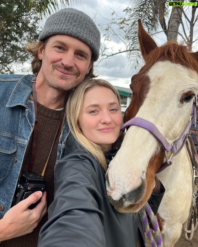 AJ Michalka Instagram - Ending the year with my favorite human, our 17 year old pup and some trail riding.