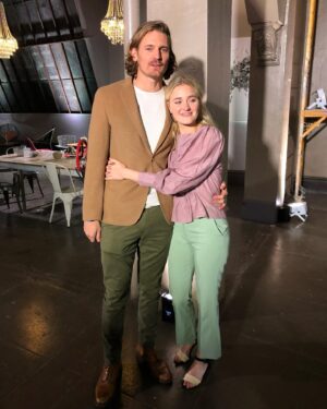 AJ Michalka Instagram - In January of 2019, we celebrated the premiere of @goodtrouble 🥹 Here we are 5 years later to watch the series finale together at a special screening thanks to @vidiots 🎞️ I’m so proud of you and the beautiful work you put into “Dennis”. I’m your biggest fan. @joshpence