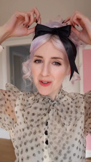 ALB in Wonderland Instagram - Styling my new @sugarbones spiderweb purse!! It was so fun to think up my own take on a vampy look 😋 
If ya’ll like this kind of styling video let me know and I’ll do more, I had a lot of fun making it!