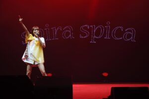 ASCA Instagram - [ASCA x spira spica from SACRA MUSIC Live Stage in Malaysia!] 
 
The vibrant beats of anime anthems filled the air as ASCA and spira spica, the dynamic duo from SACRA MUSIC (@sacramusic_official ), lit up the stage during the thrilling “ASCA x spira spica from SACRA MUSIC Live Stage in Malaysia” This captivating one-night performance marked their last live show of the year and enchanted almost 3,000 fans at Comic Fiesta 2023 (@comic_fiesta ), Southeast Asia’s premier anime event. 
 
Thank you so much to everyone for coming and making last Sunday’s concert a success! We hope you had a wonderful time singing and dancing along with ASCA (@asca_jp ) and Mikiha from spira spica (@kanbajyanaiyo ) and that you made some unforgettable memories. Please check out some of the photos taken during the concert. 
 
#comicfiesta 
#JFKL 
#EmbassyofJapan 
#ASCA 
#spiraspica 
#sacramusic