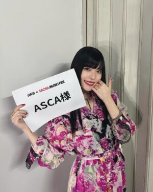 ASCA Instagram - 初めてのインドネシア
AFA ID 2024 × SACRA MUSIC FES.

一緒に歌ってくれてありがとう。
みんなの叫びと歌声がまだ脳裏に焼き付いています。
インドネシアが大好きになりましたっ
また会おうね♡

Terima kasih!

#ASCA #asca_jp #sacramusic #singer #goodmusic #music #newrelease #newmusic #photography #photooftheday#portraitgames #earth_portraits #moodygrams #vscoportrait #fashion #japan #anime #anisong #Spotify #Applemusic #LINEMUSIC #portraitpage