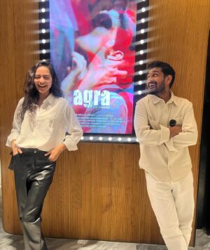 Aanchal Goswami Instagram - Big screen Big Dreams ⭐️ 
About last night at the private screening of ‘AGRA’ ❤️ A Big thank you 🫶✨ you all made it so special with your presence ✨ 

@yoodleefilms 
@kanubehl