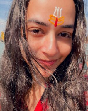 Aanchal Goswami Instagram - ॐ नमः शिवाय 🔱  शिव ही सत्य है, सत्य ही शिव है।